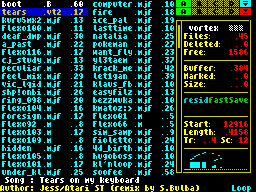 The new player: a Vortex Tracker II module